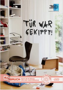 Bild Tür war gekippt
